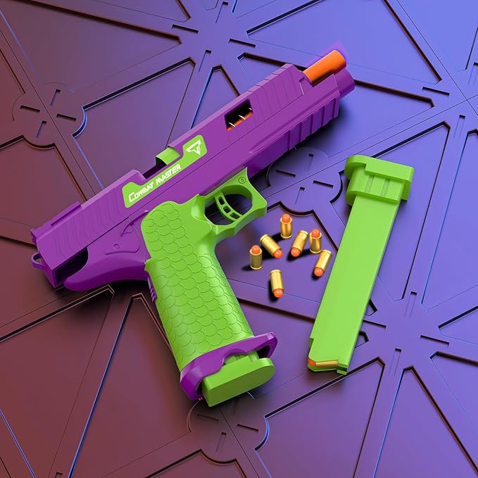 Soft Bullet Toy Gun - Stress Shot with Semi-Automatic Mode