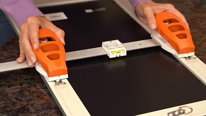 Hang Hero - All in One Picture Hanging System! Measures Frame