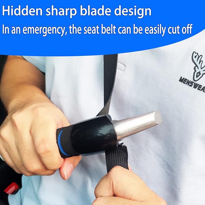 An automotive door handle support device suitable for the elderly, featuring multiple functions
