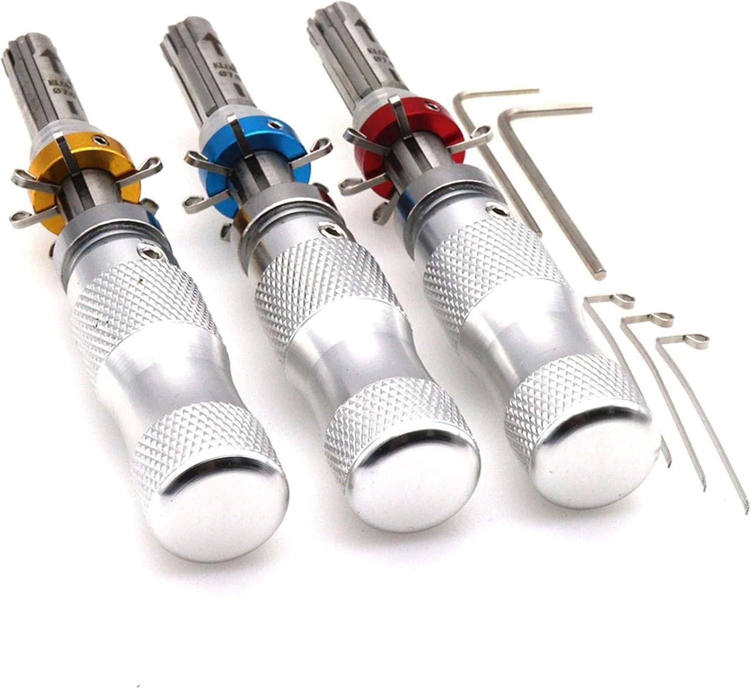 Tubular Cabinet Locks (3 Pack, Zinc Alloy)