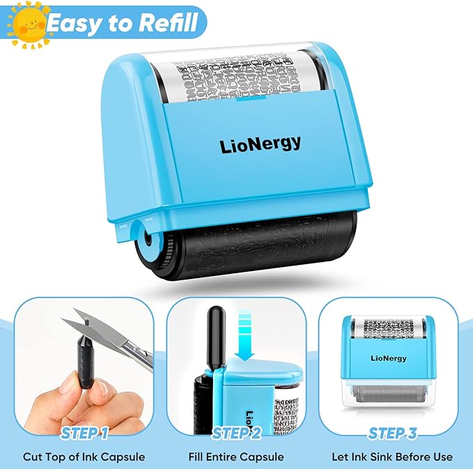 Privacy Seal Roller Stamp