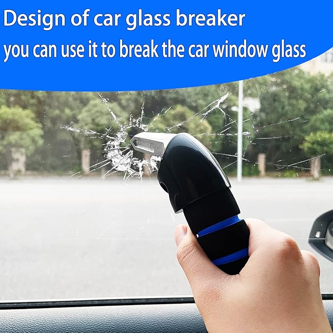 An automotive door handle support device suitable for the elderly, featuring multiple functions