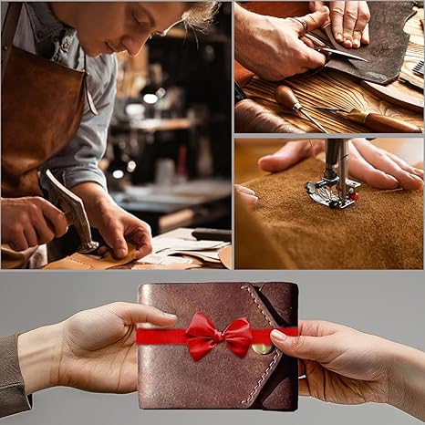 Bifold Wallet - PU Leather Wallet for Men