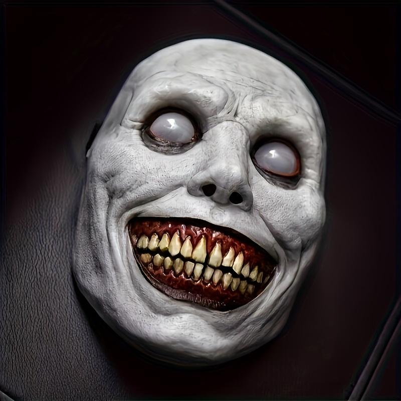 🧟‍♂️Zombie Mask Set - Clown & Demon Dual Design Halloween Mask with Fangs 😈🤡