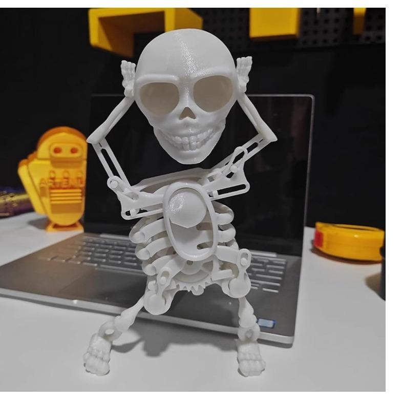 Halloween 3D Stereoscopic Dancing Skull