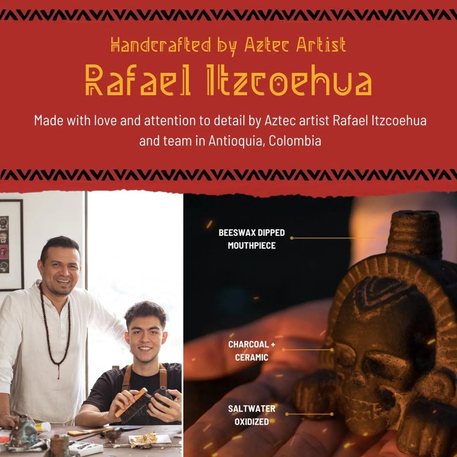 🔥 Authentic Aztec Death Whistle