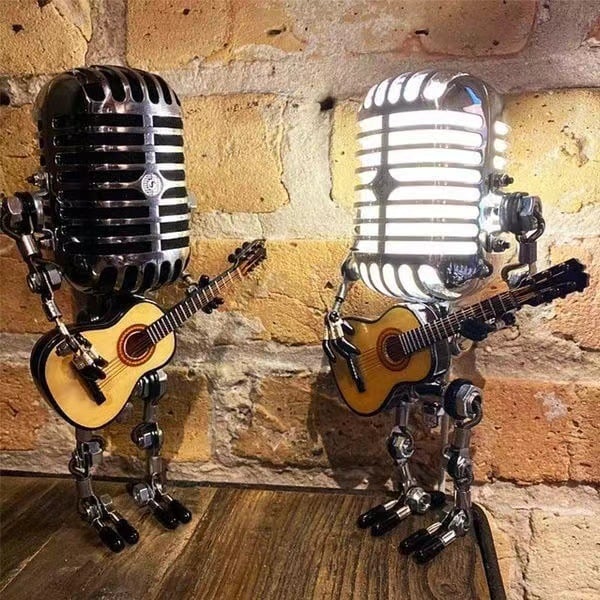 🎙️Microphone Lamp Ornament💡