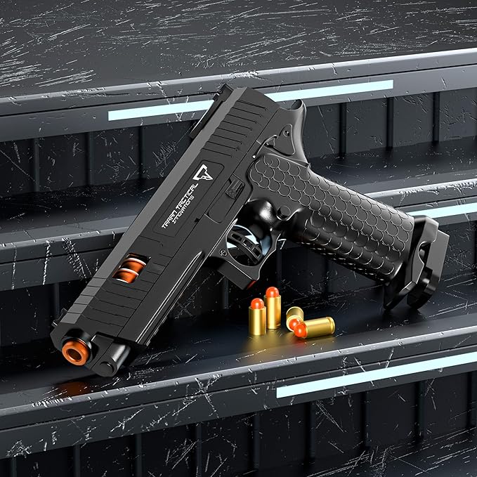 Soft Bullet Toy Gun - Stress Shot with Semi-Automatic Mode