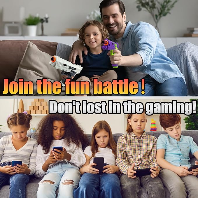 Soft Bullet Toy Gun - Stress Shot with Semi-Automatic Mode