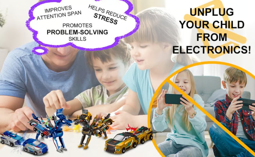 2025 New product💥Collision Transforming Dinosaur Car Toy