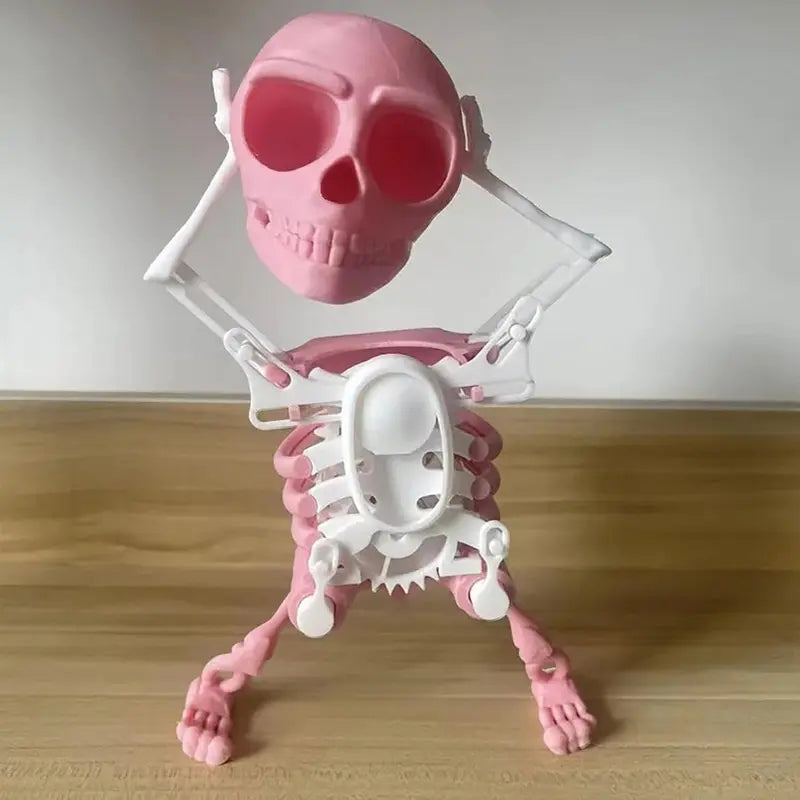 Halloween 3D Stereoscopic Dancing Skull