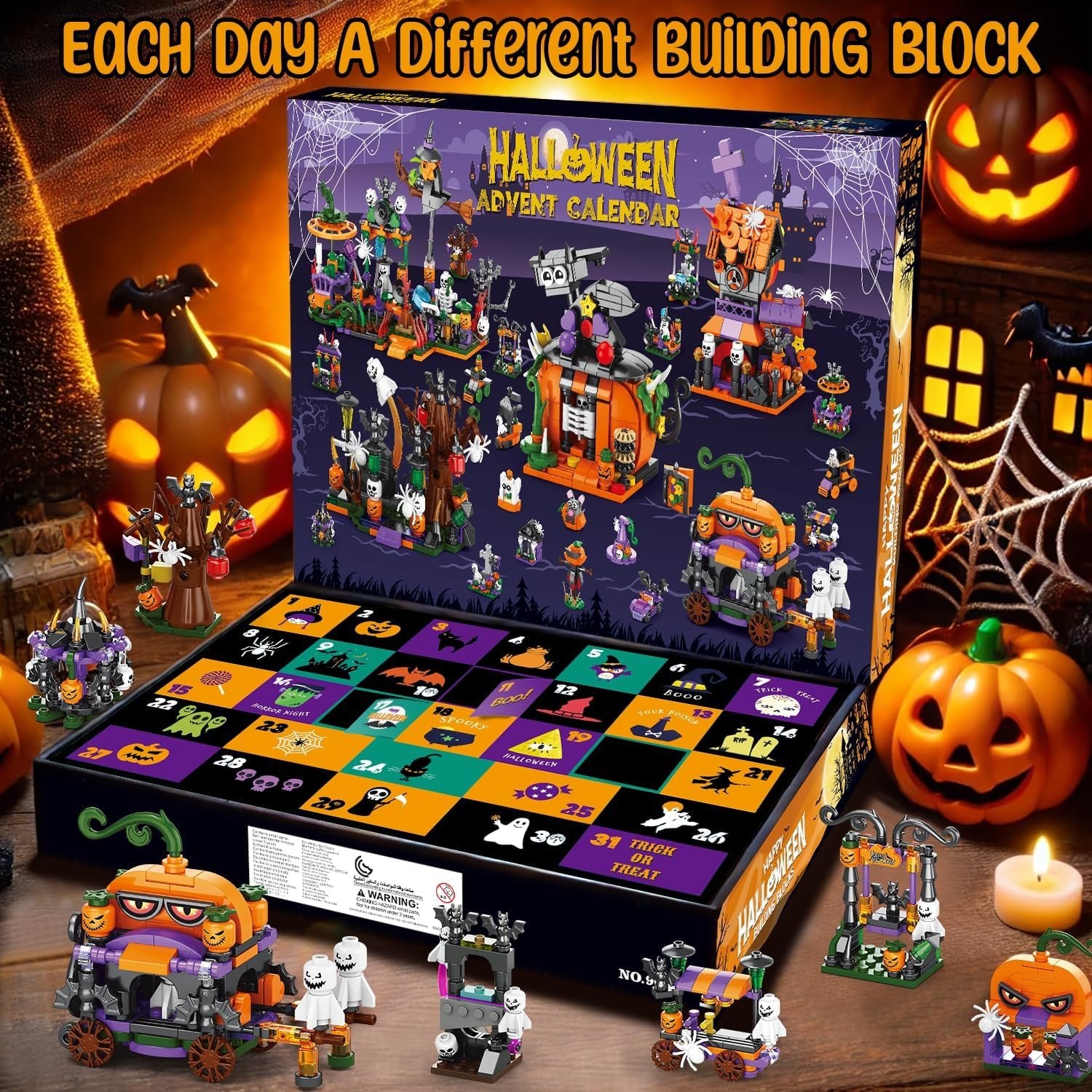🎁 LIMITED SALE |  31 Days of Halloween Countdown Calendar 🎃