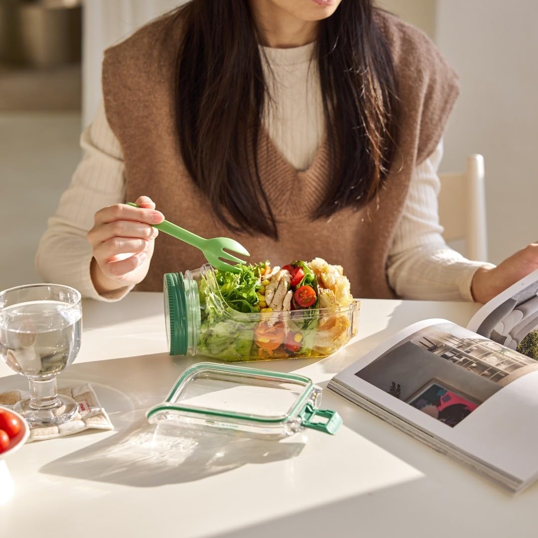 🔥Buy More Save More🔥🥗Leak-proof Portable Salad Pod With Lid