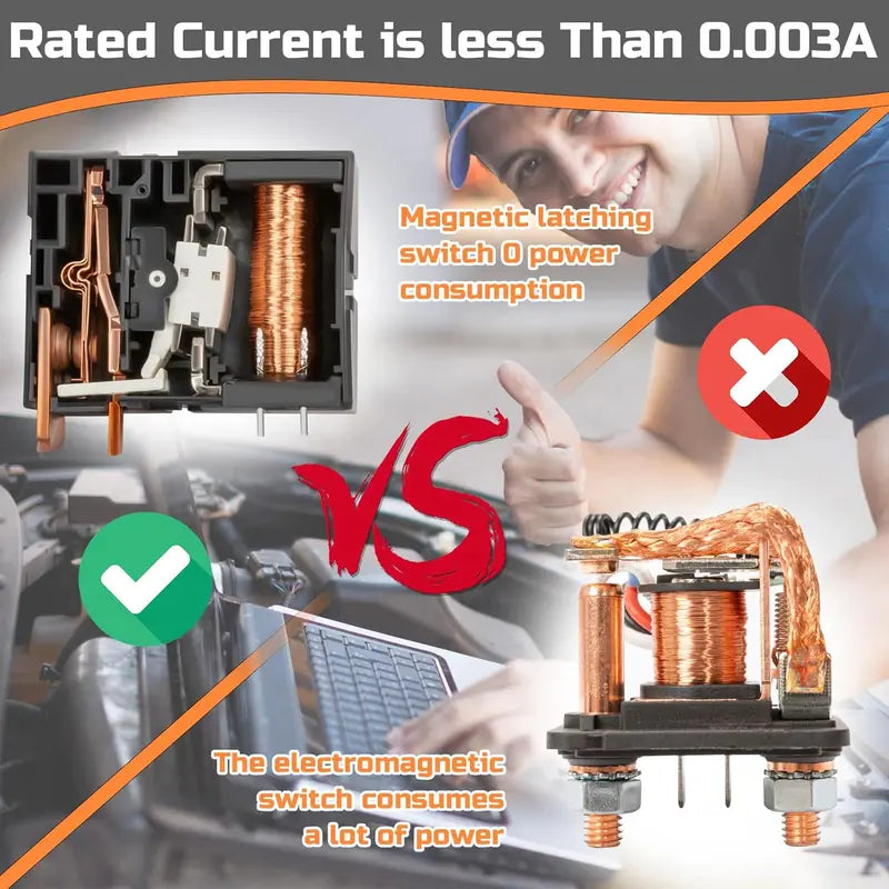 Remote Battery Disconnect Switch 12v，240A