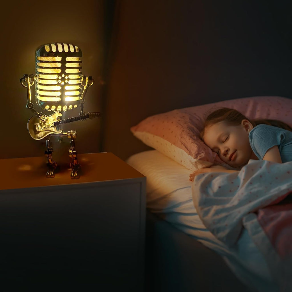 🎙️Microphone Lamp Ornament💡