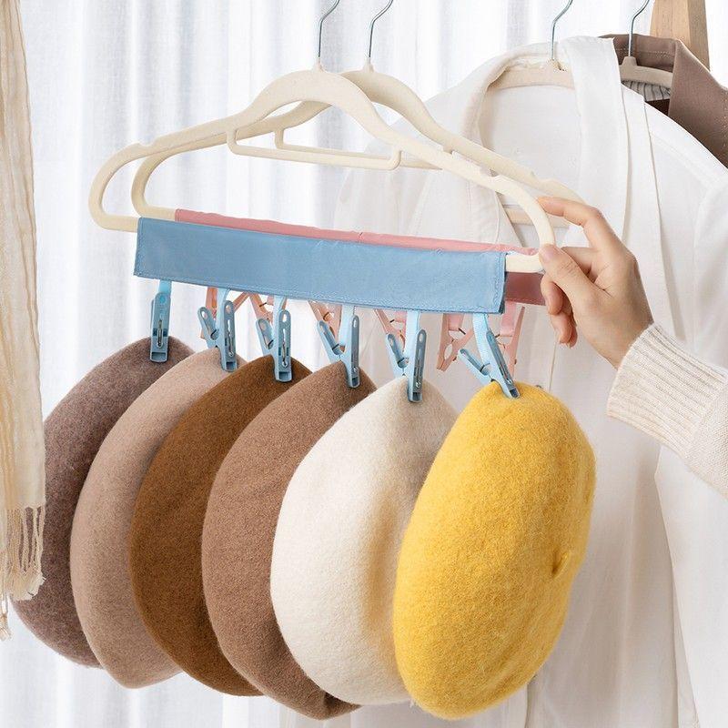 Portable Travel Laundry Drying Clothespins Clips for Drip-dry and Airing-out