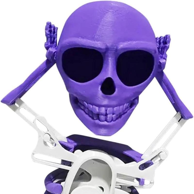 Halloween 3D Stereoscopic Dancing Skull