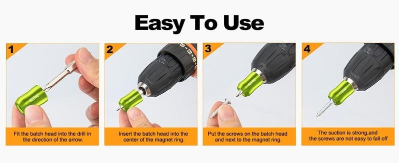 Strong Magnetic Screw Ring