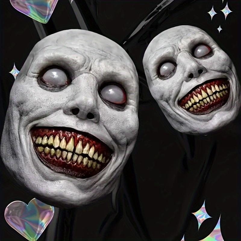 🧟‍♂️Zombie Mask Set - Clown & Demon Dual Design Halloween Mask with Fangs 😈🤡