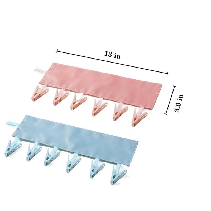 Portable Travel Laundry Drying Clothespins Clips for Drip-dry and Airing-out