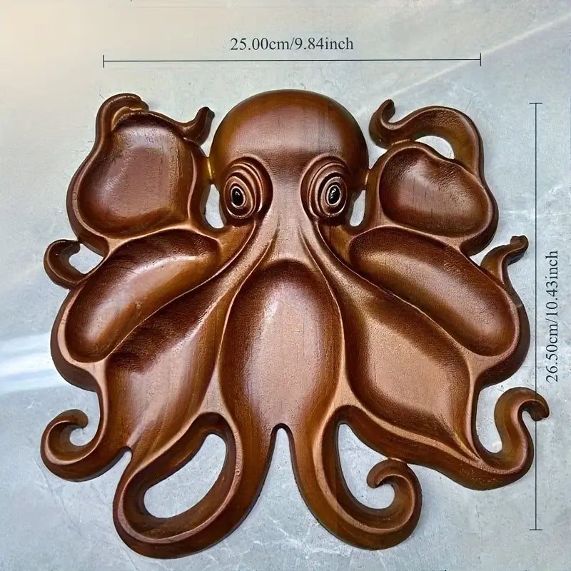 Rustic Octopus Charcuterie Platter