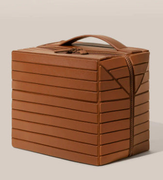 Fold-Down Traveler Makeup Organizer Accessories Bag