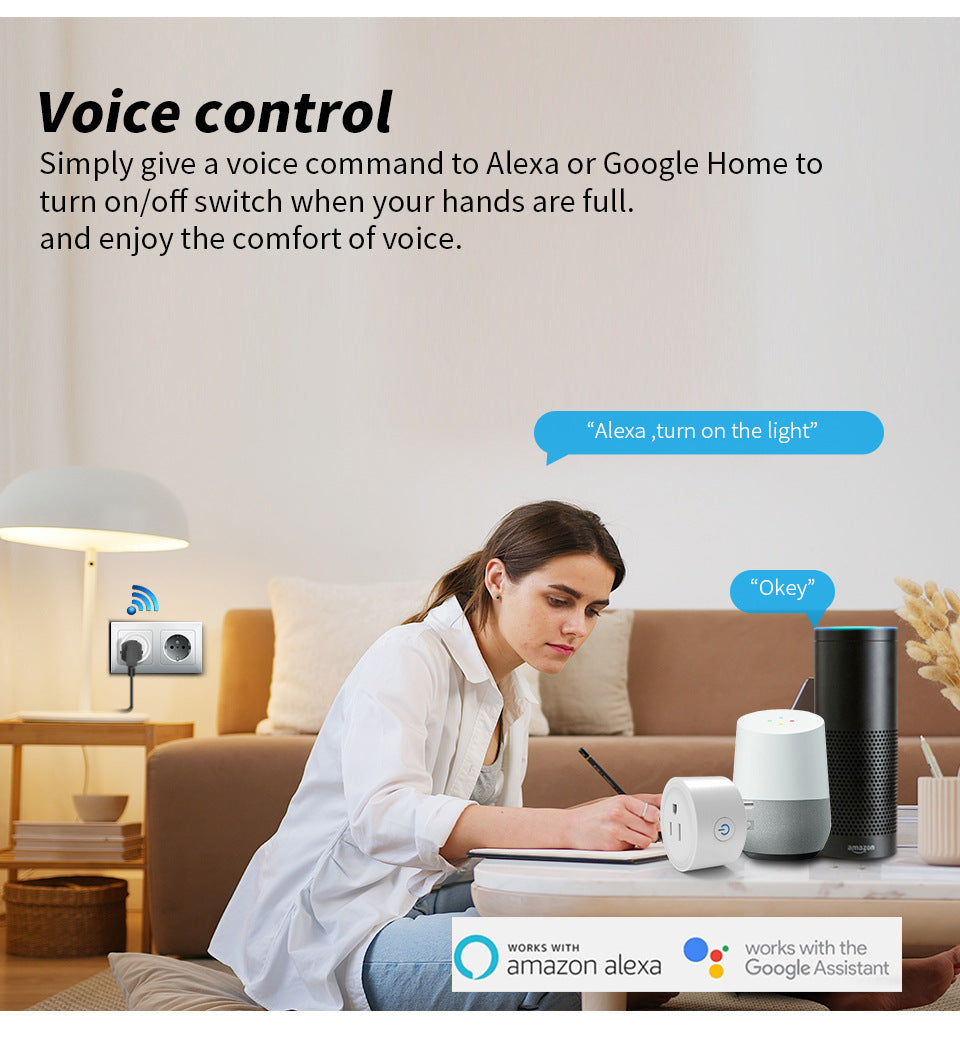 HomeKit US-Spec Smart Plug WiFi Socket with Siri Voice Control and Cozylife APP Remote Operation, ETL and FCC Certified