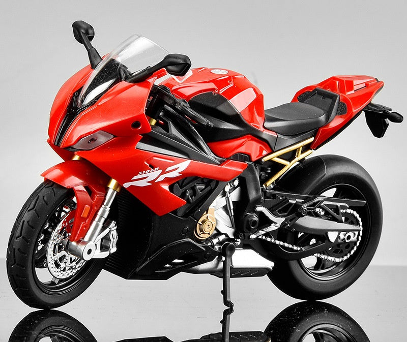 Kawasaki Ninja H2R Motorbike - 1:12 Scale - Incredibly Detailed Die-Cast Replica Collectible Motorcycle Model