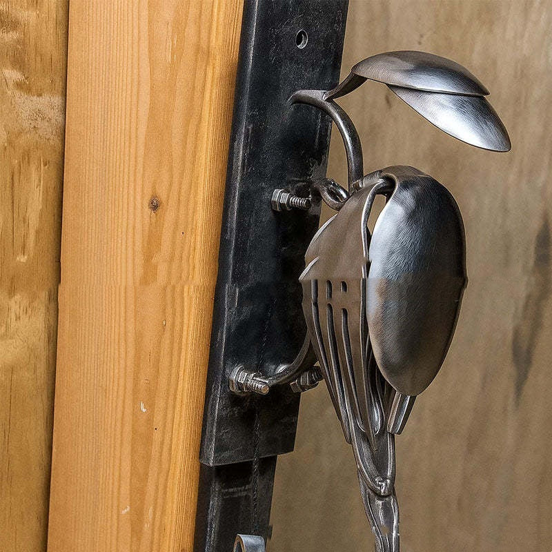 Handcrafted Woodpecker Doorbell