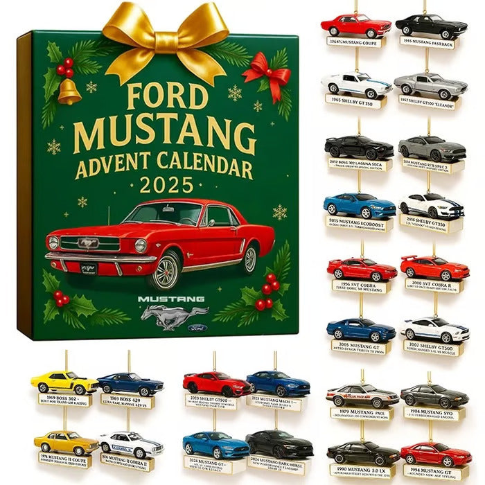 🎄2025 Car Model Christmas Countdown Calendar🚗