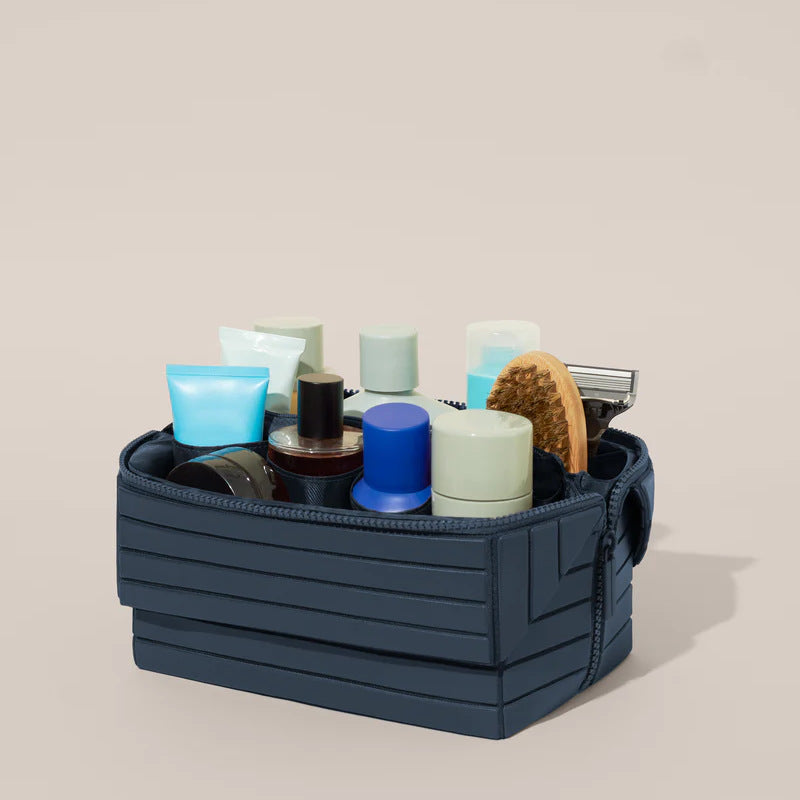 Fold-Down Traveler Makeup Organizer Accessories Bag