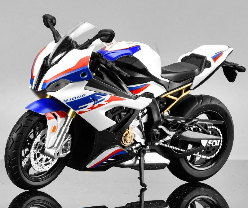 Kawasaki Ninja H2R Motorbike - 1:12 Scale - Incredibly Detailed Die-Cast Replica Collectible Motorcycle Model