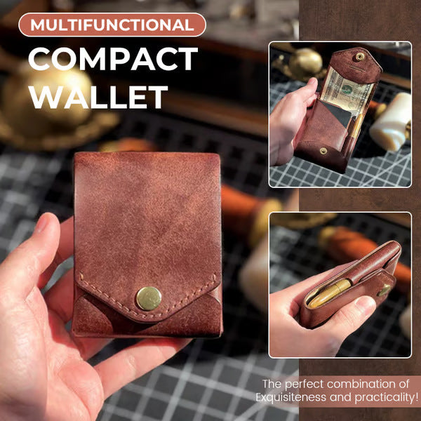 Bifold Wallet - PU Leather Wallet for Men
