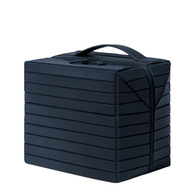 Fold-Down Traveler Makeup Organizer Accessories Bag