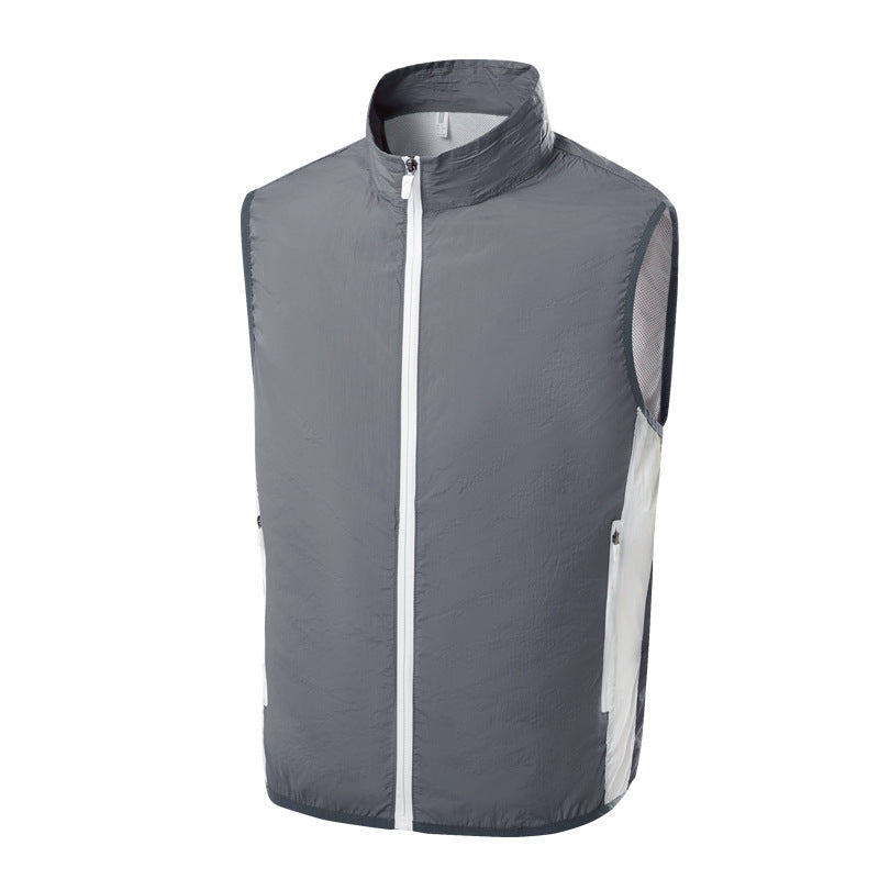 Air Cooling Vest. 2pc Fan 18V Electric Air Conditioned Vest for Hot Weather Outdoor