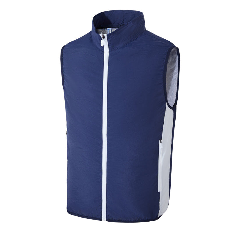 Air Cooling Vest. 2pc Fan 18V Electric Air Conditioned Vest for Hot Weather Outdoor