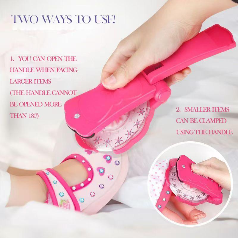 ⏰Glitter Diamond Styling Tools Hair Gemstone Styling Set✨