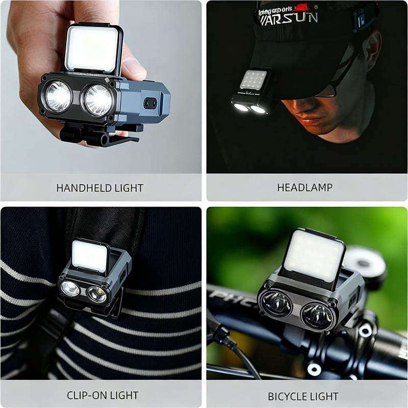 🔥Last Day 49% OFF - ✨ 3 in 1 Rechargeable LED Headlamp