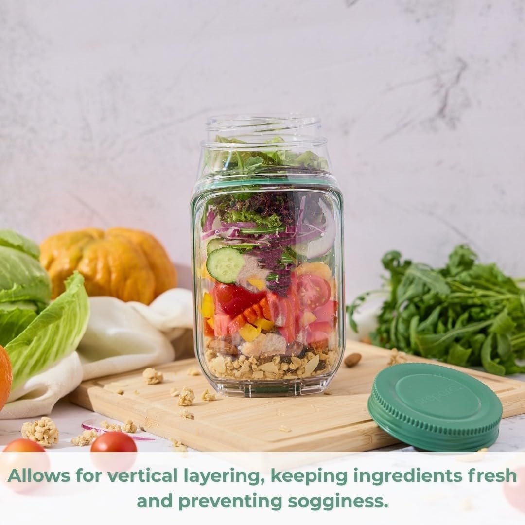 🔥Buy More Save More🔥🥗Leak-proof Portable Salad Pod With Lid