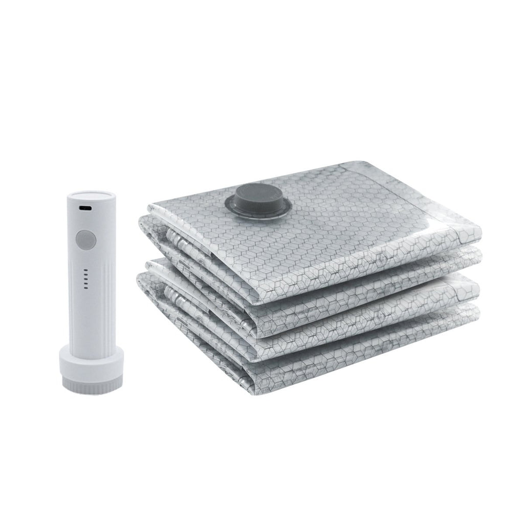 🔥 Cordless Travel Vacuum Bag Set