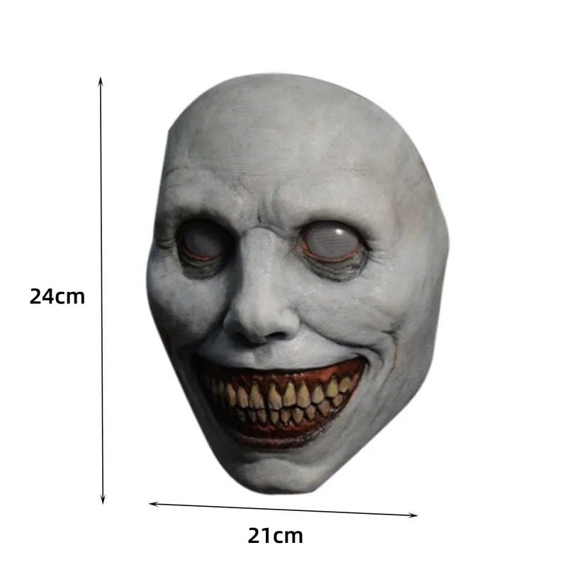 🧟‍♂️Zombie Mask Set - Clown & Demon Dual Design Halloween Mask with Fangs 😈🤡
