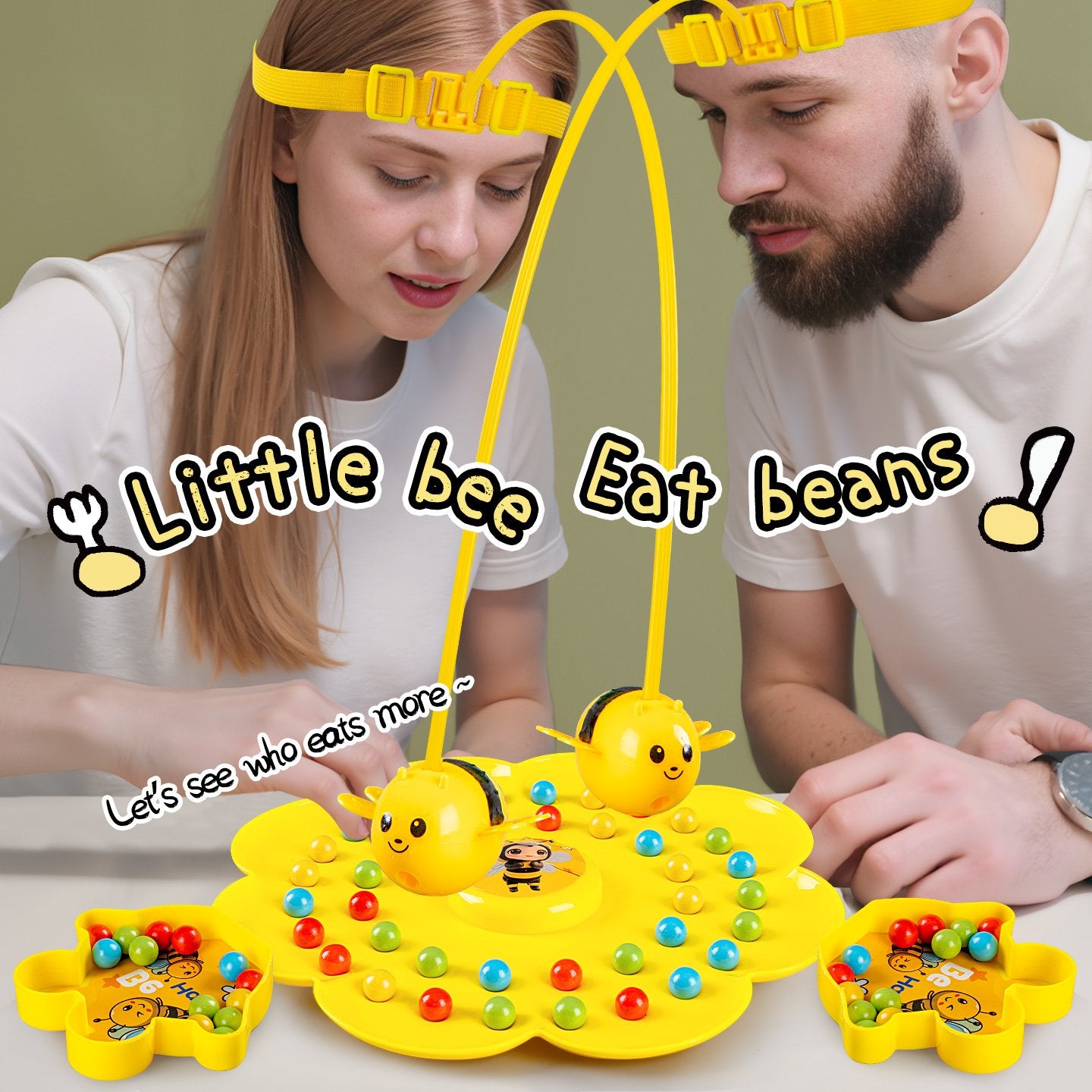 Colorful Multifunctional Magnetic Bee Toy String Game