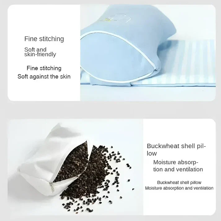 🪶Soft & Comfortable Baby Head Shaping Pillow – Ergonomic 360° Head & Neck Support👩🏻‍🍼