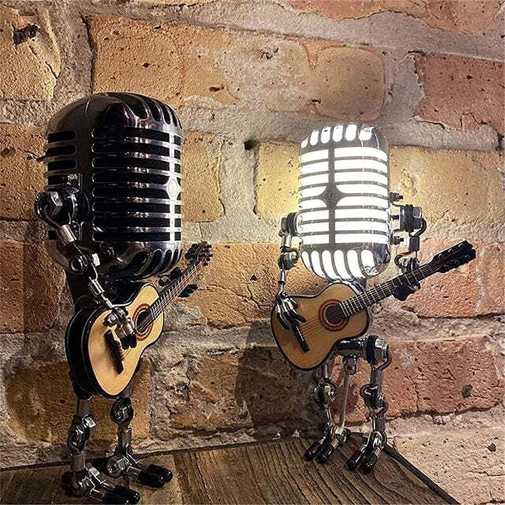 🎙️Microphone Lamp Ornament💡