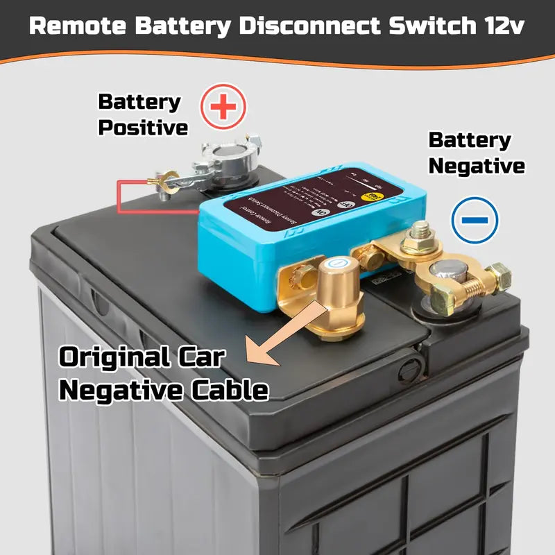 Remote Battery Disconnect Switch 12v，240A