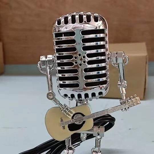 🎙️Microphone Lamp Ornament💡