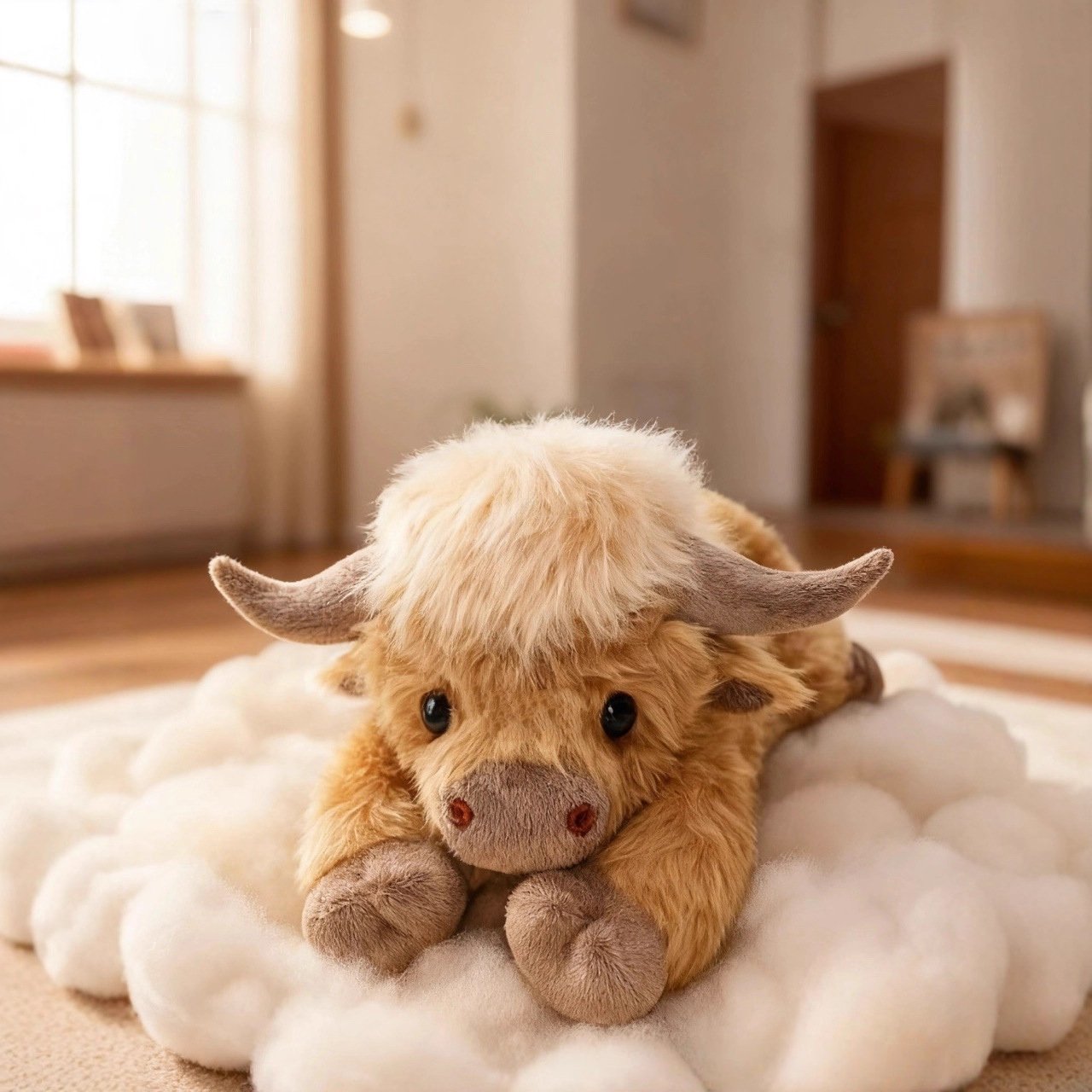🎁Early Christmas Sale 50% OFF🎄Cute Cartoon Highland Cow Cuddly Toy