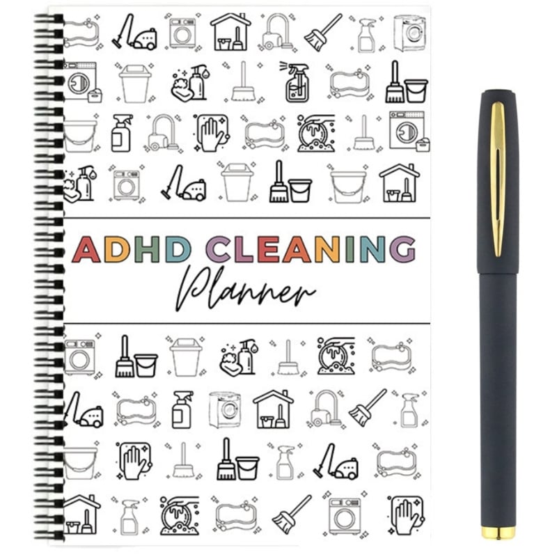 📚ADHD Cleaning Planner Bundle