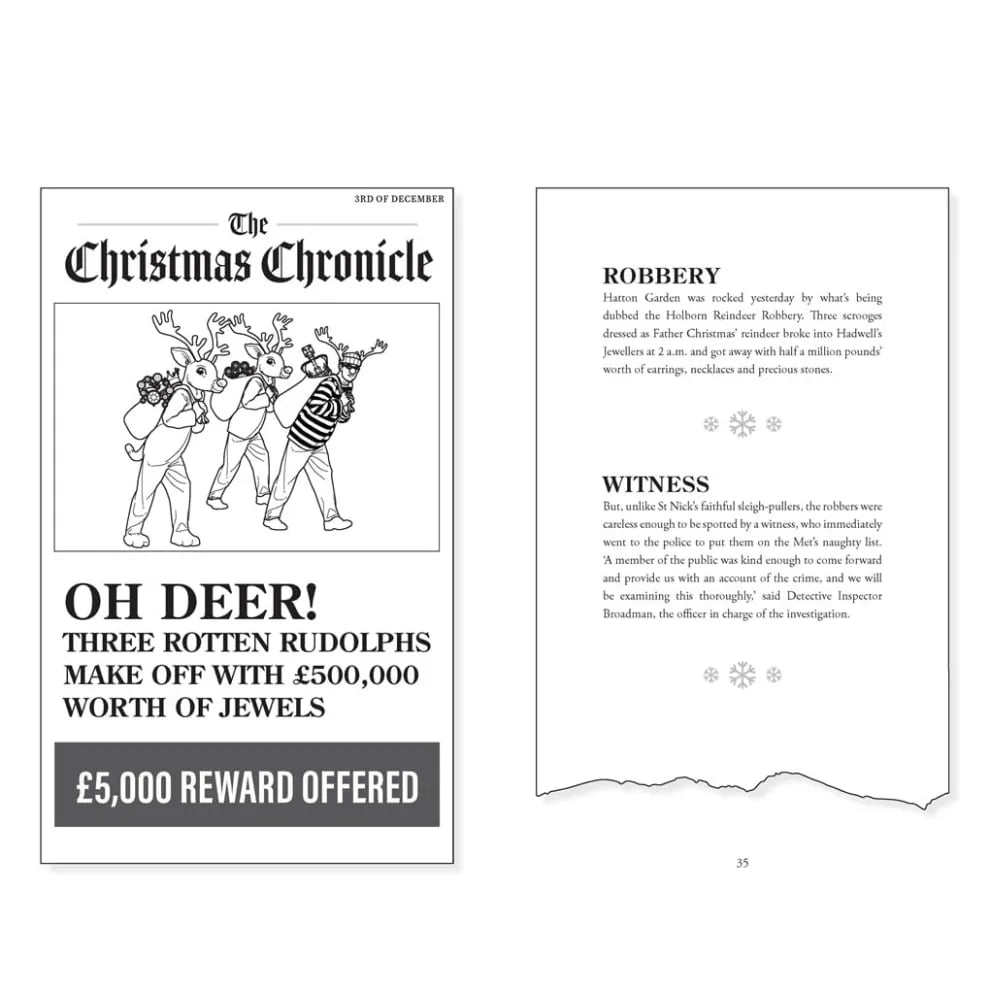 🎁Murder by Christmas: 25 Puzzles to Solve the Crime