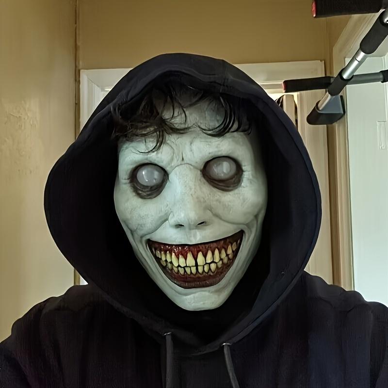 🧟‍♂️Zombie Mask Set - Clown & Demon Dual Design Halloween Mask with Fangs 😈🤡